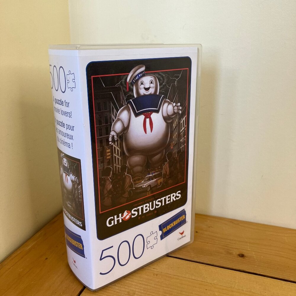 Blockbuster Ghostbusters Stay Puft Man 500pc Jigsaw Puzzle Cardinal New